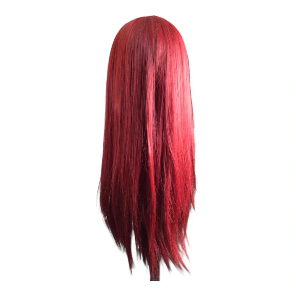 Cherry Red Layered Hair Extensions